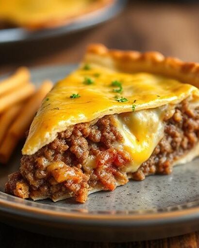 Cheeseburger Pie Inspired by Pioneer Woman p