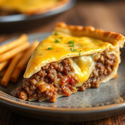 Cheeseburger Pie Inspired by Pioneer Woman p