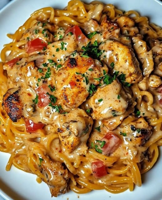 Creamy Cajun Chicken Linguine That Brings the Heat Comfort