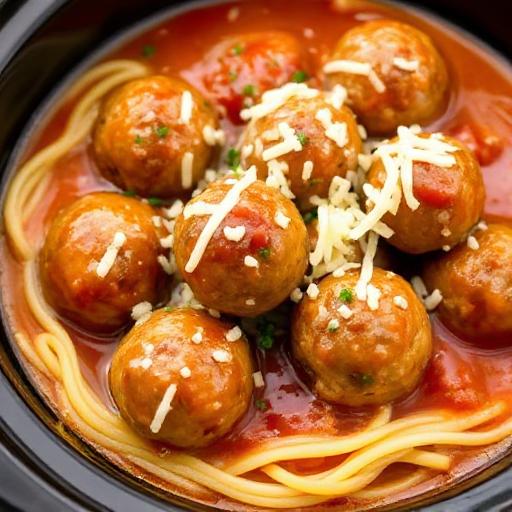 Crock Pot French Onion Meatballs p