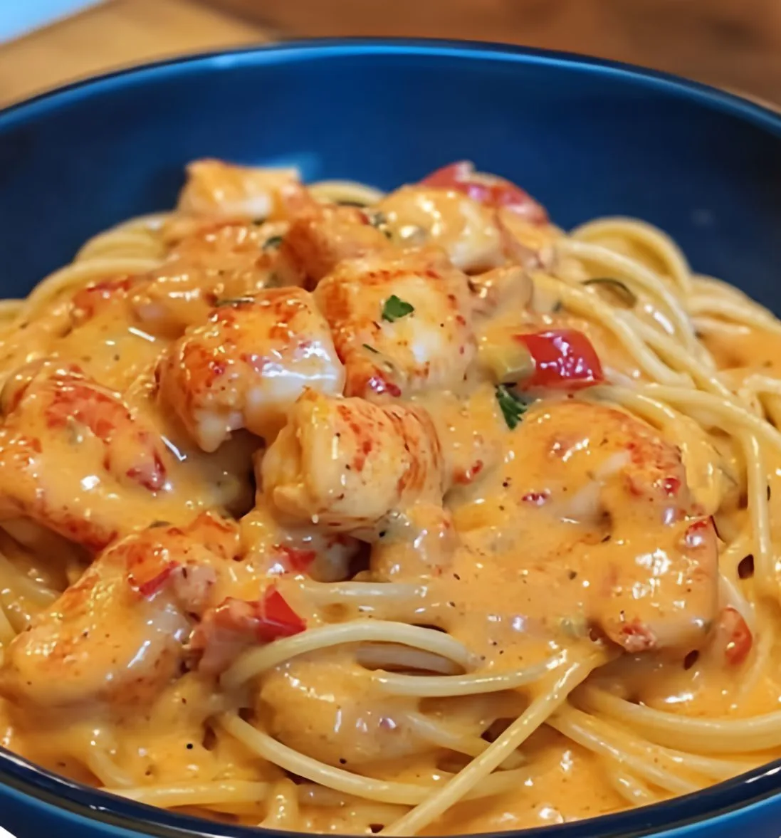 Easy Creamy Lobster Spaghetti Recipe