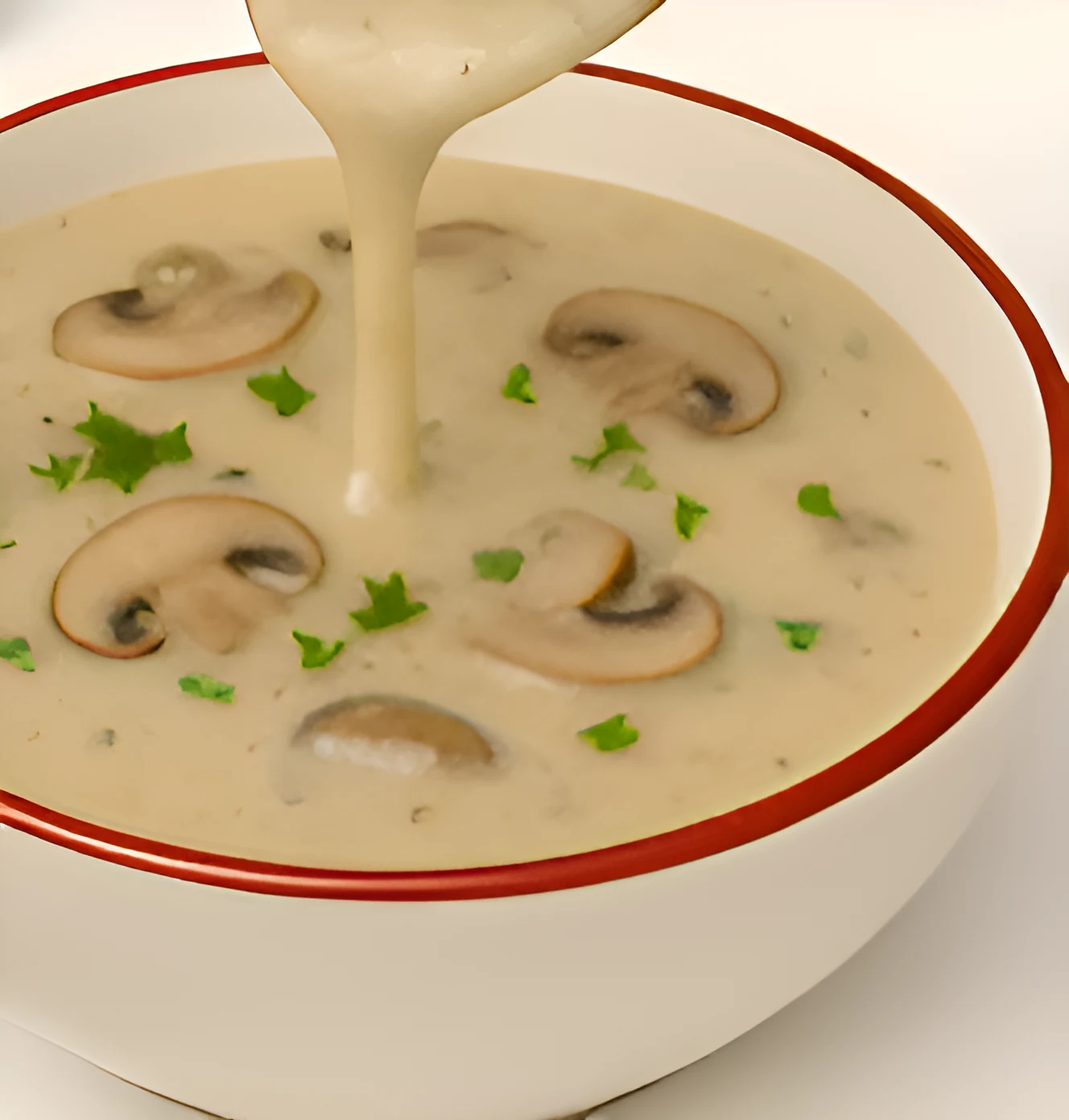 Easy Creamy Mushroom Soup Recipe