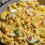 Easy Deviled Egg Macaroni Salad Recipe