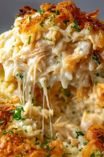 Easy French Onion Chicken Rice Casserole Recipe