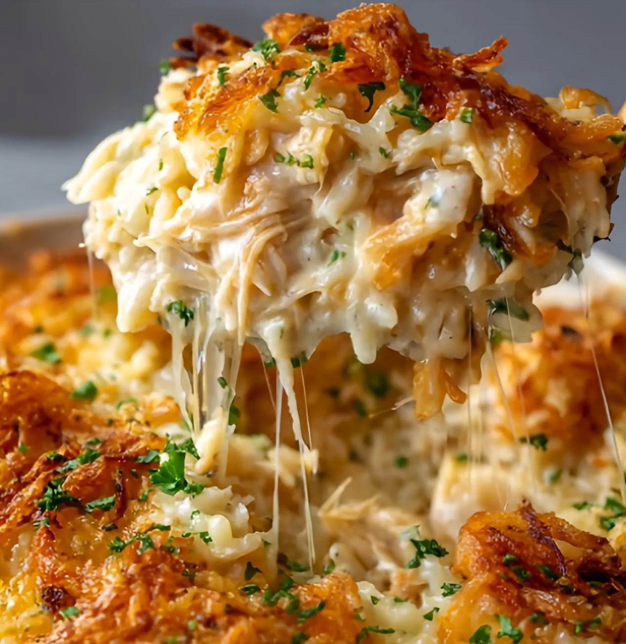 Easy French Onion Chicken Rice Casserole Recipe