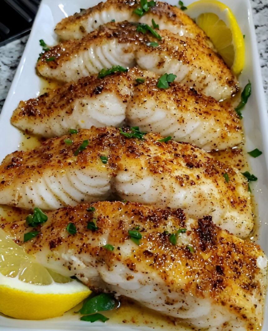 Easy Lemon Butter Fish Recipe