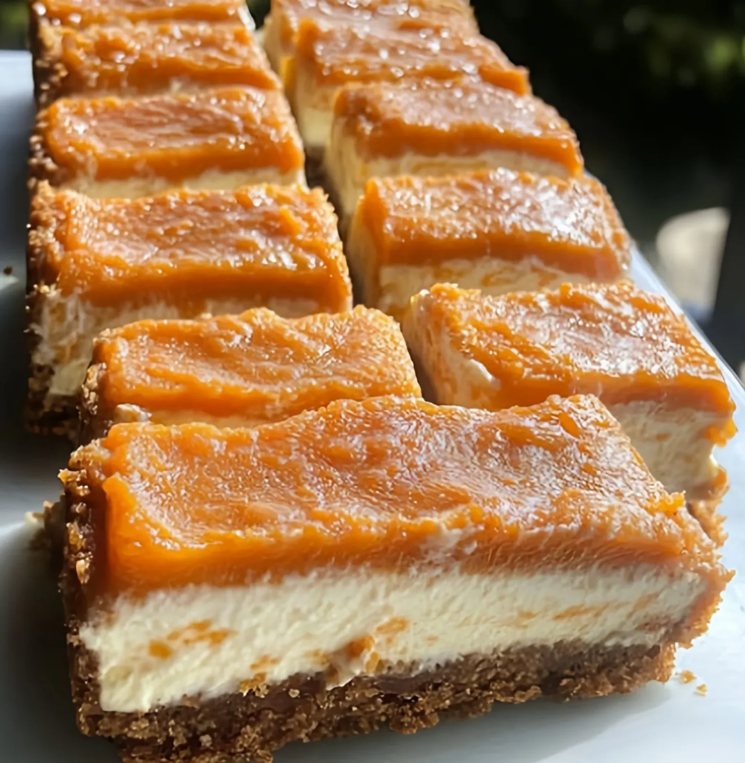 Easy Sweet Potato Cheesecake Squares Recipe