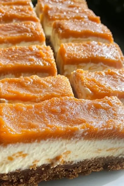 Easy Sweet Potato Cheesecake Squares Recipe