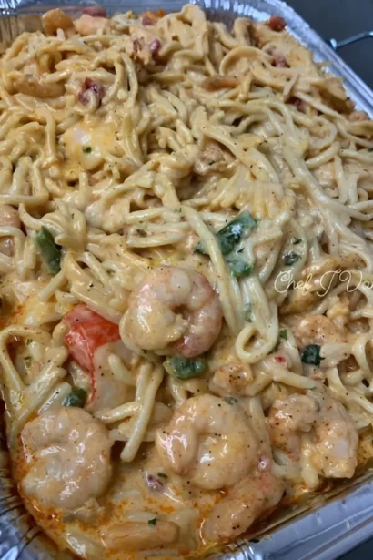 Easy Creamy Shrimp Pasta Recipe