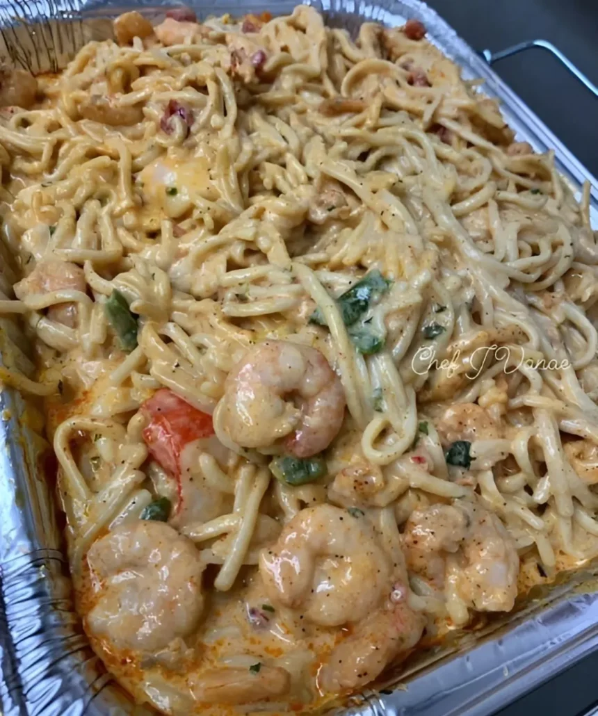 Easy Creamy Shrimp Pasta Recipe