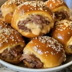 Easy Smoked Brisket & Beer Cheese Pretzel Bombs Recipe