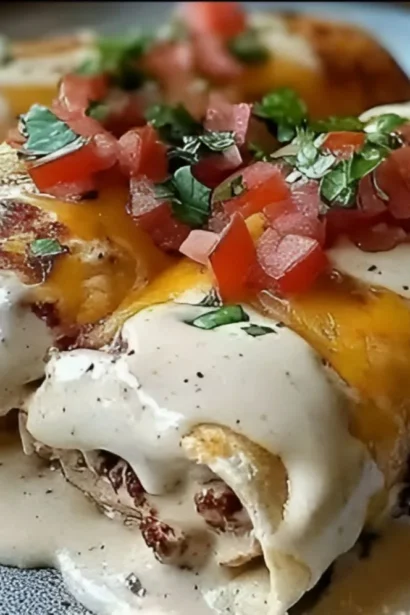 Jalapeño Popper Chicken Enchiladas Recipe