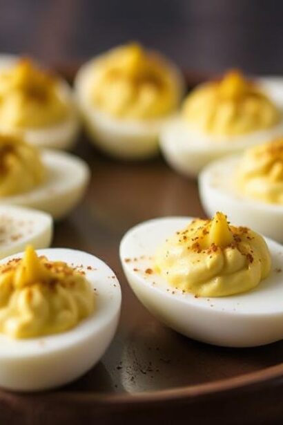 Jalapeno Popper Deviled Eggs p