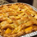 Peach Cobbler Pie Recipe