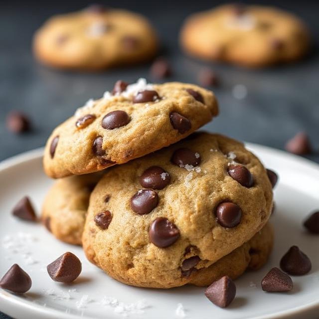 Salted Caramel Chocolate Chip Cookies p