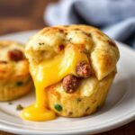 Sausage Egg and Cheese Bisquick Muffins p