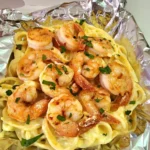 Classic Shrimp Alfredo Pasta