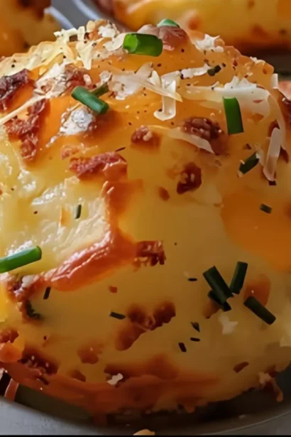 Easy Cheesy Mashed Potato Puffs Recipe