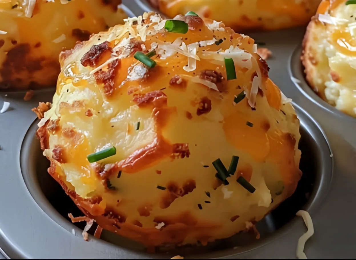 Easy Cheesy Mashed Potato Puffs Recipe
