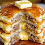 Easy-Sausage-Dipped-Pancakes-Recipe