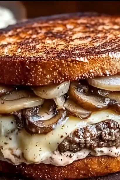 Swiss Mushroom Melt Delight