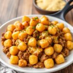 TATER TOT SLOPPY JOE SKILLET p