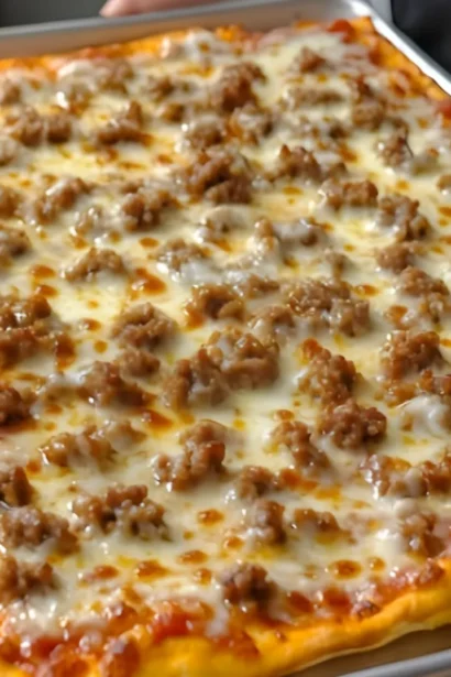Classic School Pizza Recipe