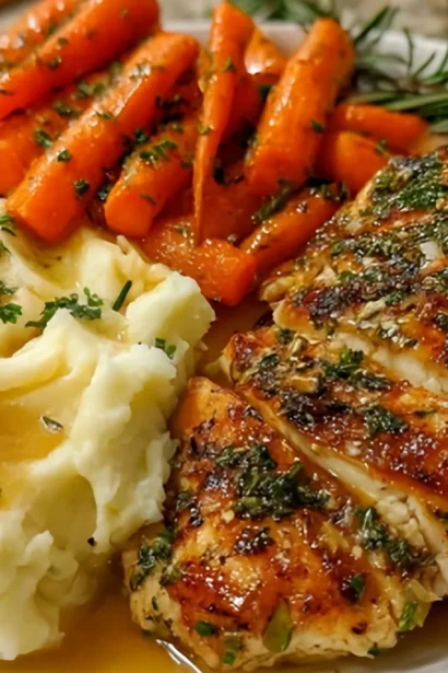 Garlic Herb Chicken Dinner Recipe