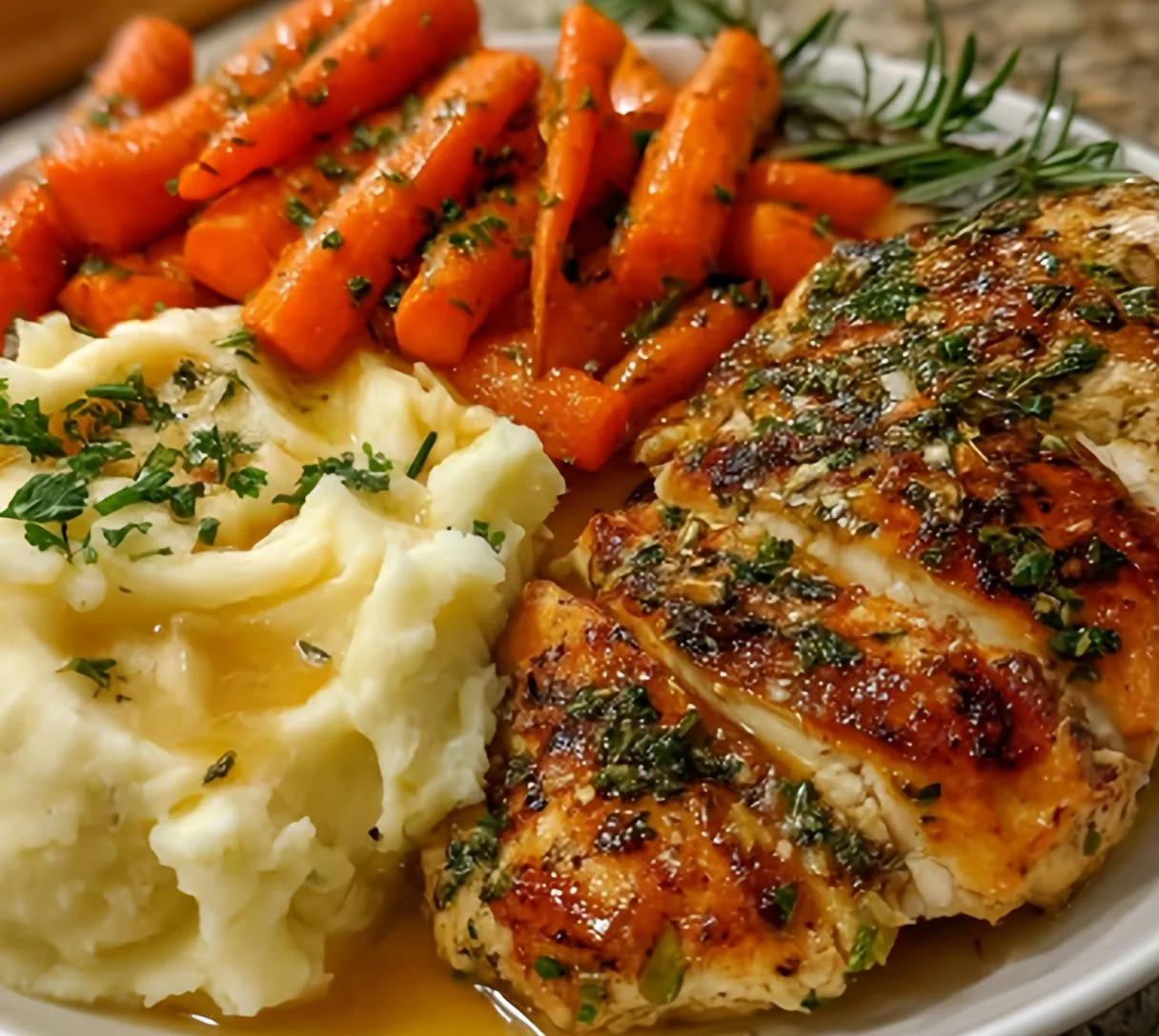 Garlic Herb Chicken Dinner Recipe
