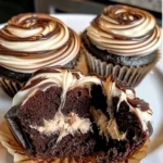 Chocolate Coffee Cream Cupcakes recipe