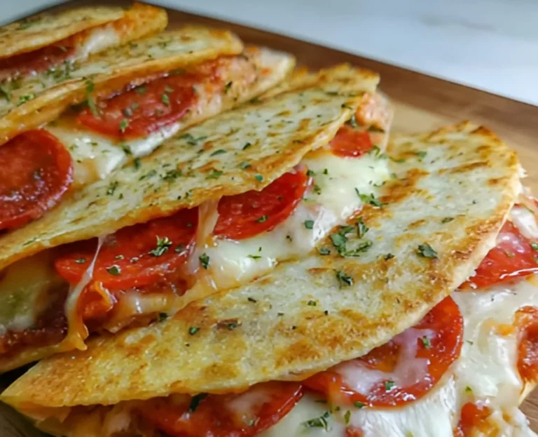 Pepperoni Pizza Quesadillas