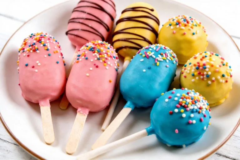 Cake Popsicles Recipe With Simple Ingredients