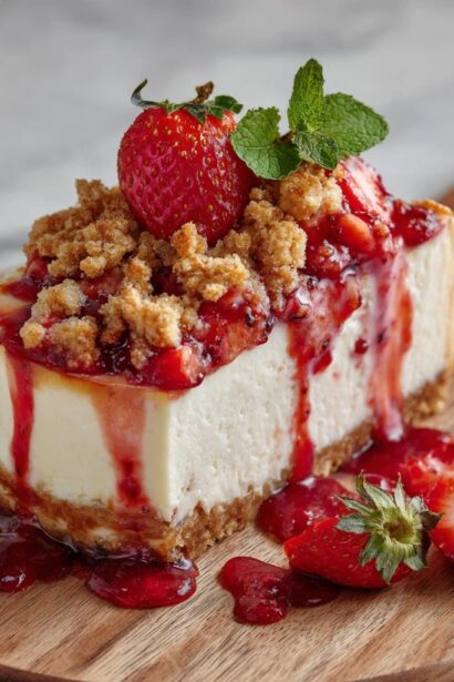 Berrylicious Strawberry Crunch Cheese Cake: The Ultimate Recipe to Try at Home