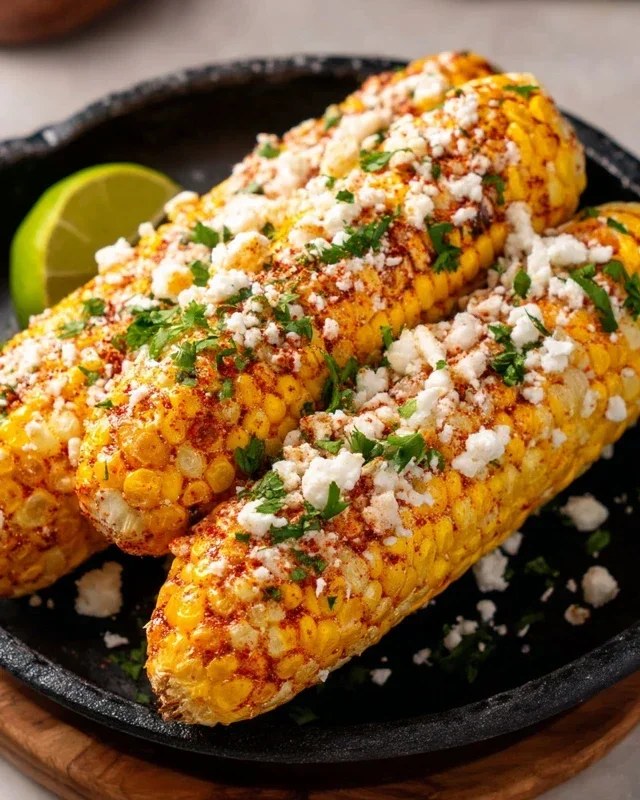 Best Mexican Street Corn Recipe- Elote Flavor