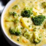 Broccoli Potato Cheese Soup-Creamy Comfort Food