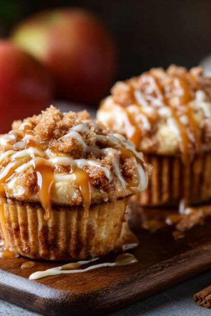 Caramel Apple Muffins
