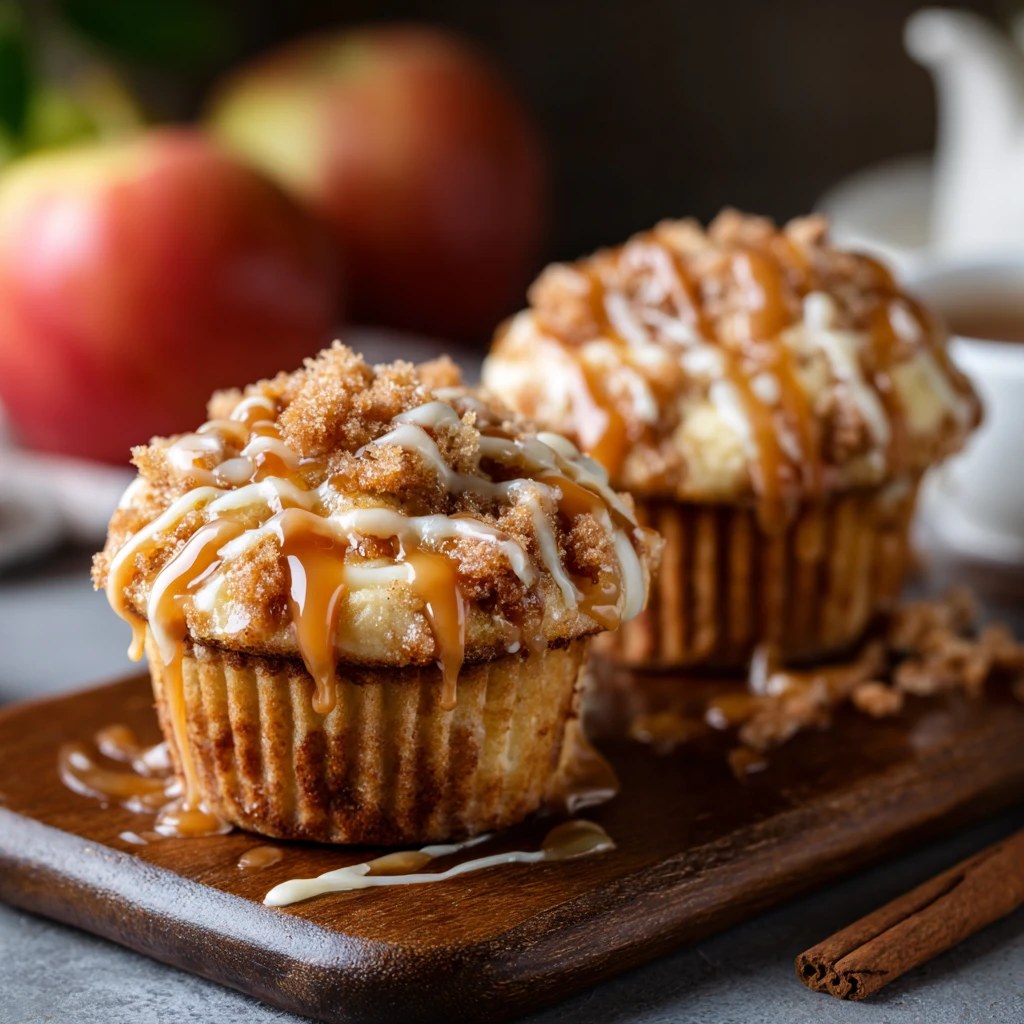 Caramel Apple Muffins