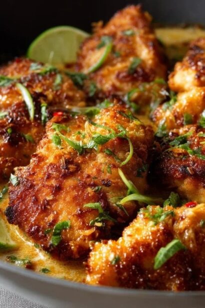 Creamy Coconut Chicken Recipe- Easy & Delicious