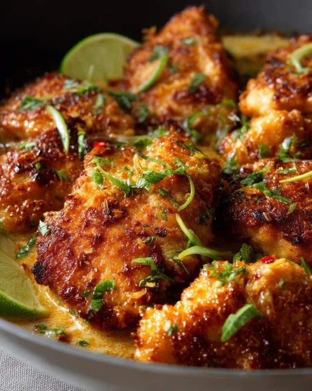 Creamy Coconut Chicken Recipe- Easy & Delicious