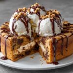 Decadent Chocolate Chip Cookie Cake