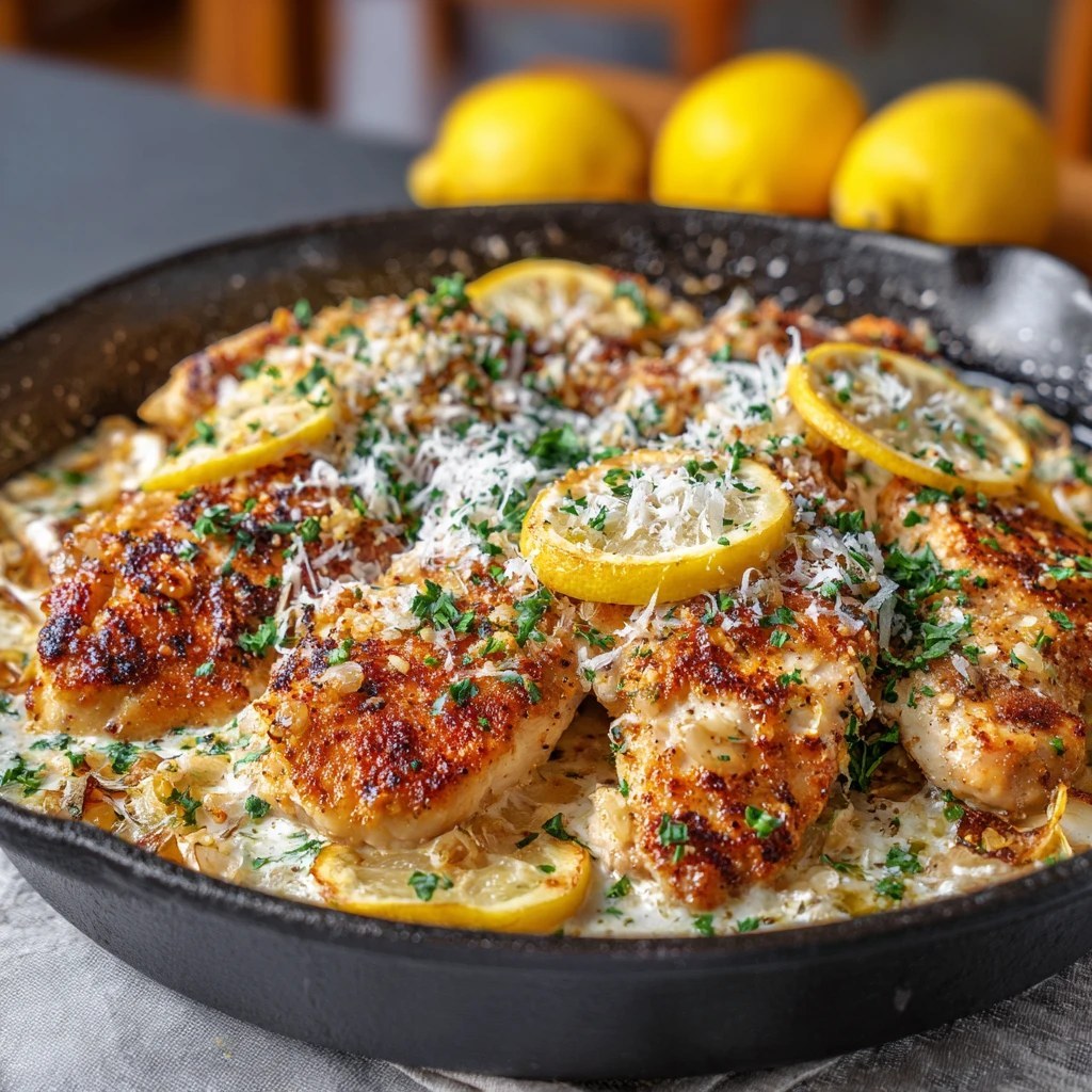 Delicious Lemon Chicken Romano