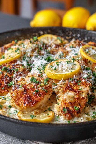 Delicious Lemon Chicken Romano