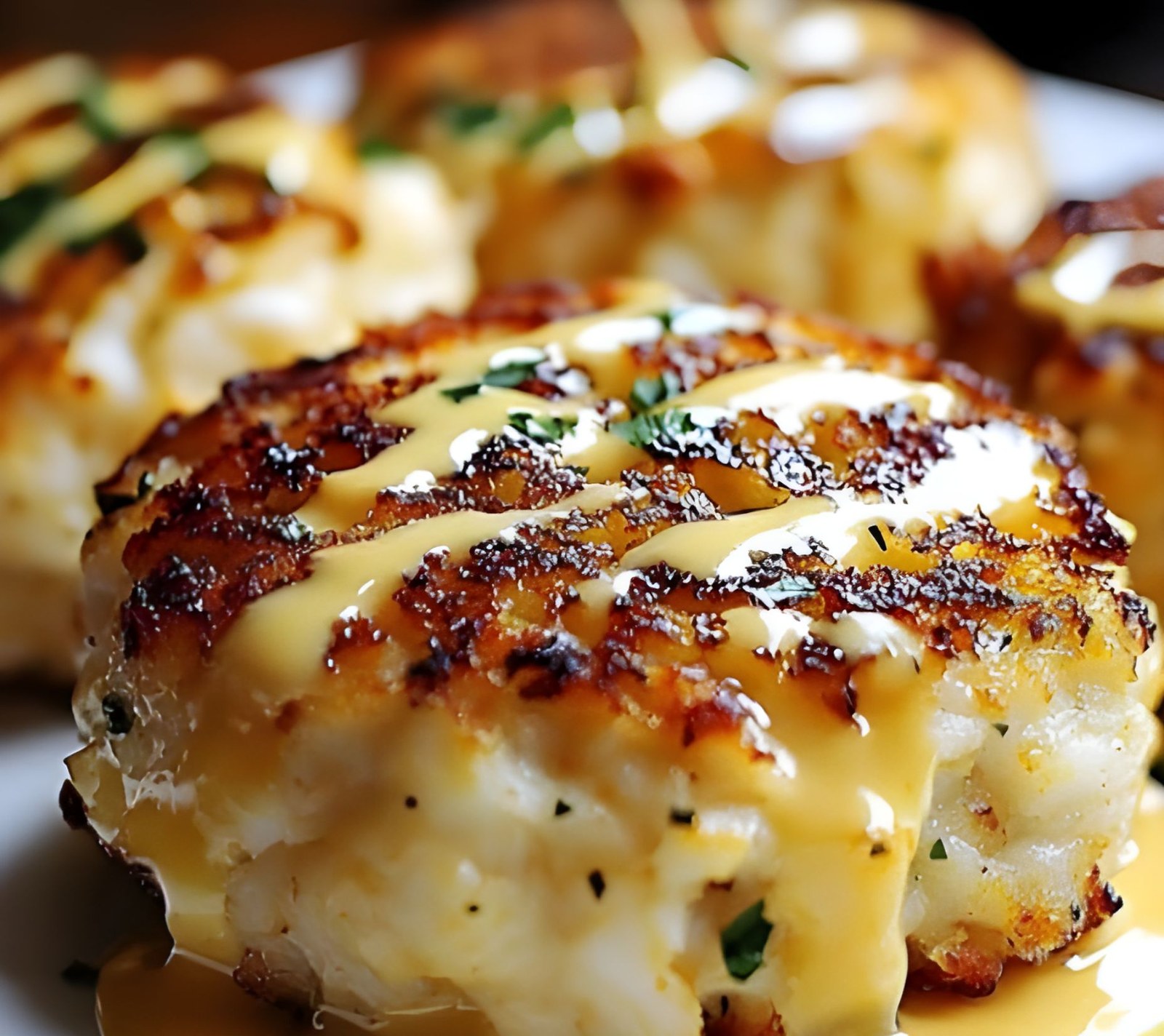Easy Cheddar Bay Crab Cakes with Zesty Lemon Butter Sauce (Better Than Restaurants!)