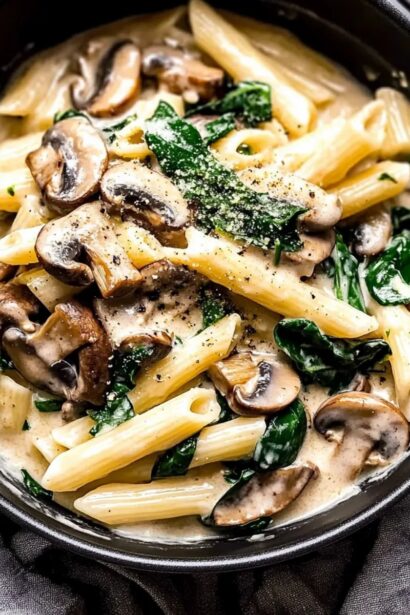 Easy Cream of Mushroom Pasta: One-Pot Delicious Comfort