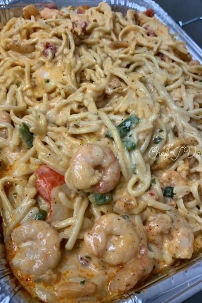 Easy Creamy Shrimp Pasta Recipe