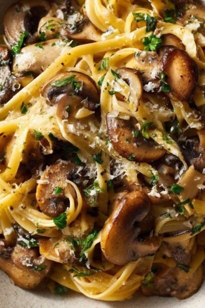 Easy Garlic Mushroom Pasta – Quick Dinner Recipe