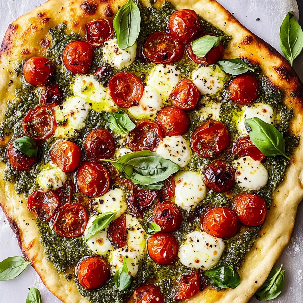 Easy Pesto Pizza: Delicious Summer Flavor in Every Bite