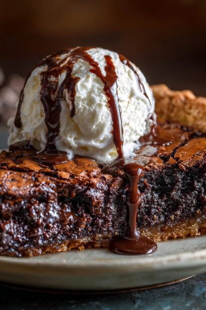 Gooey Brownie Pie: A Decadent Delight
