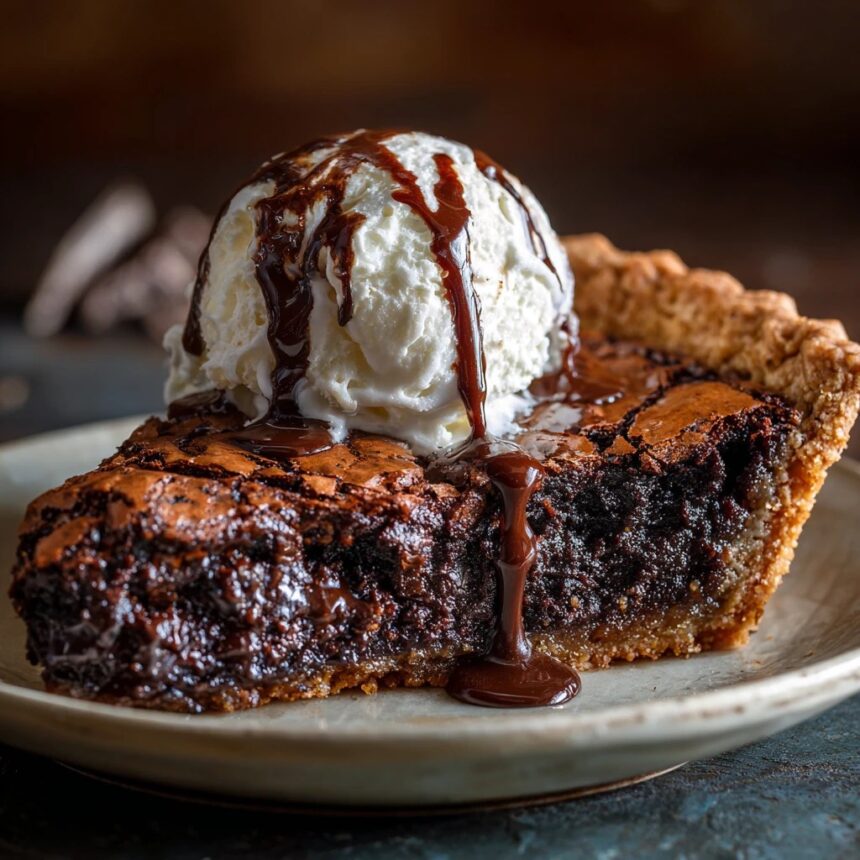 Gooey Brownie Pie: A Decadent Delight