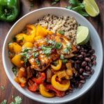 Irresistible Chipotle Baked Cod with Jammy Peppers